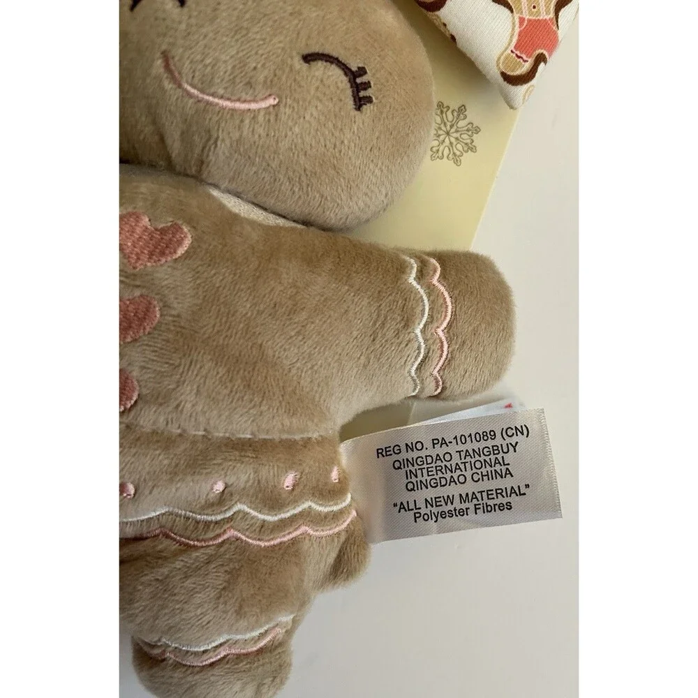 Cynthia Rowley New York Baby Gingerbread Plush and Headband Set NEW